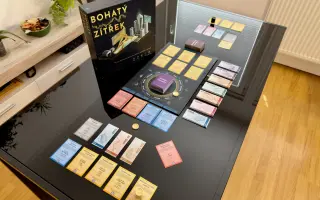 Desková hra Bohatý Zítřek: Naučte své děti rozumět penězům dřív, než bude pozdě.