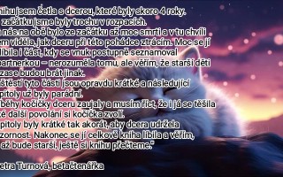 Podpořte vydání e-knihy Anička, čili život kotěte aneb jak se stát kýmkoliv
