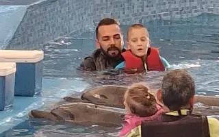 Delfinoterapie pro Teuška