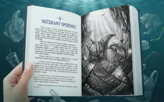 PODPOŘTE KNÍŽKU O DELFÍNOVI, KTERÁ JEDNU MÁMU ZACHRÁNILA Z HLUBIN