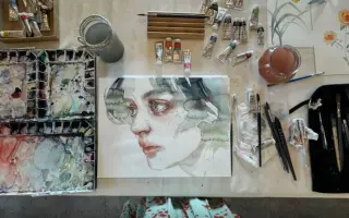 Od samouka ke kurzu v Itálii – pomozte mi růst jako akvarelové malířce