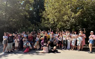 Cesta naděje pro vdovy a děti, které přišly o své muže ve válce