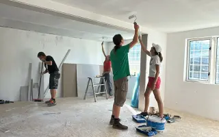 Zázemí pro lesní klub v Třebýcině u Měčína