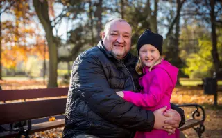 Těžká nemoc nám vzala tatínka a manžela