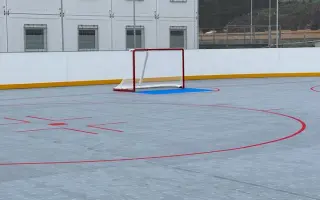 Zimní stadion v Dobříši - umělý povrch, inline hokej, hokejbal, florbal.