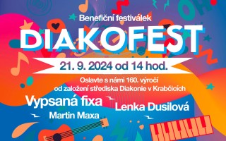 Diakofest: Bavte se a přispějte na podporu domova pro naše rodiče