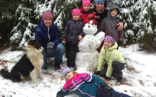 Auto pro mladé lyžaře