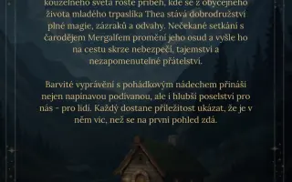Podpořte vydání fantasy pro děti "Theo a Zlatá Hora"