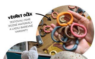 Očko pro Ababu | Podpořte výrobu kroužků na české hračky