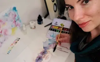 Od samouka ke kurzu v Itálii – pomozte mi růst jako akvarelové malířce