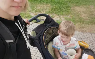 Pomoc Veronice, jejímu synovi a manželovi po nehodě
