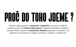 GASK TILL DUSK - Pomozte nám oživit zahrady kutnohorské galerie hudbou