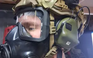 České plynové masky pro ukrajinské bojové mediky