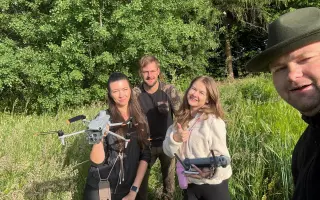 Druhý dron na záchranu srnčat = více možnosti pomoci
