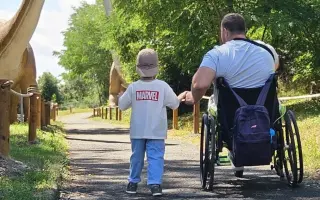 Pomozme Denisovi a jeho rodině - po nehodě zůstal ochrnutý