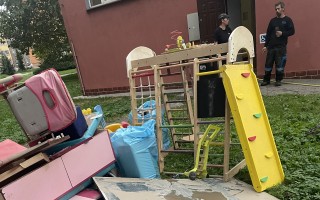 Pomozte vrátit dětem dětskou hernu zničenou povodní