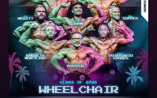 Pomozte mi, prosím, s cestou na pódium Arnold Classic