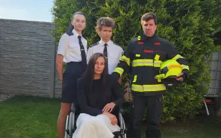 Rodina dobrovolných hasičů bojuje – pomozme Monice pokračovat v léčbě