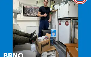 Pomohli jste vybavit mobilní zubařskou ambulanci pro Sumskou oblast