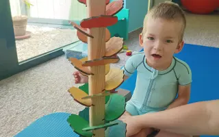 Pro Teodorka k jeho prvním samostatným krokům