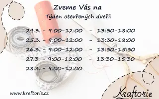 Pomozte nám rozjet KRAFTORII - Jedinečnou šicí dílnu pro Vás