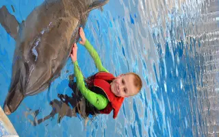 Delfinoterapie pro Peťu