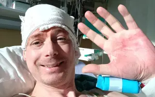Pomohli jste znovu bojovat o život manžela a táty tří dětí