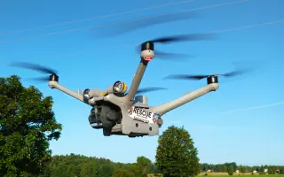 Drony pro pátrání po pohřešovaných osobách v ČR (při výcviku i po srnčatech)