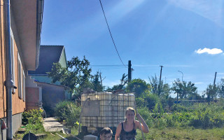 Pomoc Katce Urbanové - po zásahu tornádem v Mikulčicích