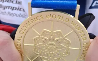 Handicapovaná sportovkyně reprezentující Českou republiku