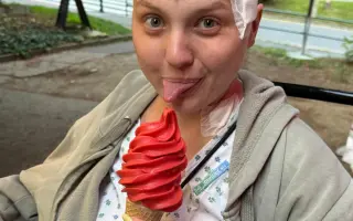 Dvacetiletá Lucka s nádorem mozku chce dál žít a smát se