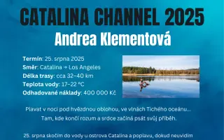 Přeplavte se mnou kanál Catalina