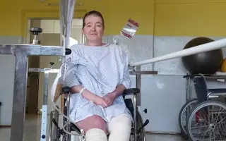 Pomozme Kateřině po mrtvici vrátit se domů ke svému synovi