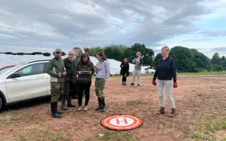 Záchrana srnčat při senoseči Nová Paka a okolí