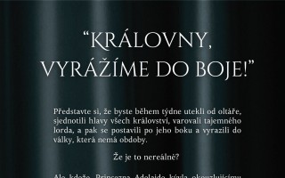 "Královny, vyrážíme do boje!" - podpořte knížku, která se vejde do kabelky!