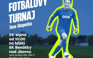 Charitativní fotbalový turnaj Jana Skopečka v Benátkách nad Jizerou 2026