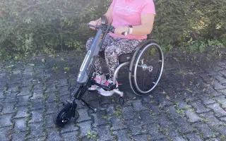 Přídavné kolečko pro volný pohyb Laďky