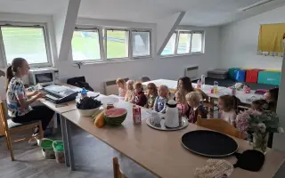 Vybavení nového zázemí Lesního klubu Lileška ve Zlíně