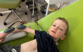 Pomoc Matyáškovi udělat první krok