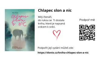 Podpořte vydání knihy Chlapec, slon a nic