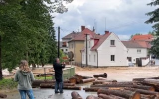 Pomoc tatínkovi starajícímu se o syna a otce.