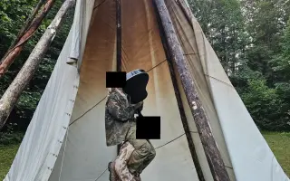 Podpořte pořízení teepee pro indiánský kemp na Horní Jasence