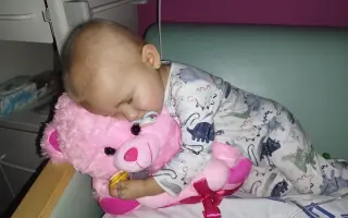 Pomozte rodině Natálky (1,5) v boji s leukémií
