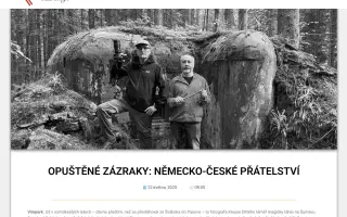 Pomozte proměnit Opuštěné zázraky německého fotografa a českého autora na knihu!