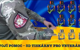 Dvojí pomoc – 3D tiskárny pro veterány