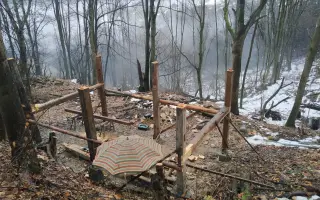 Ovčín pro zachráněné ovce a kozy v Motýlím království