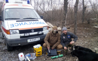 Materiální zabezpečení zdravotníků a obyvatelstva na Ukrajině