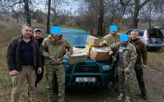 Dvojnásobná pomoc - Pickup pro Ukrajinu/ Double Support – a Pickup for Ukraine