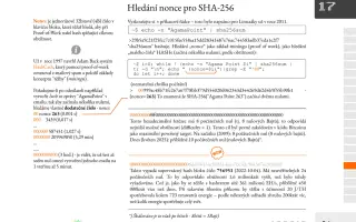 Matematika Bitcoinu (manuscript)