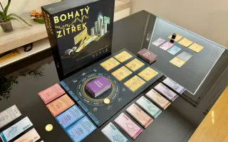 Desková hra Bohatý Zítřek: Naučte své děti rozumět penězům dřív, než bude pozdě.